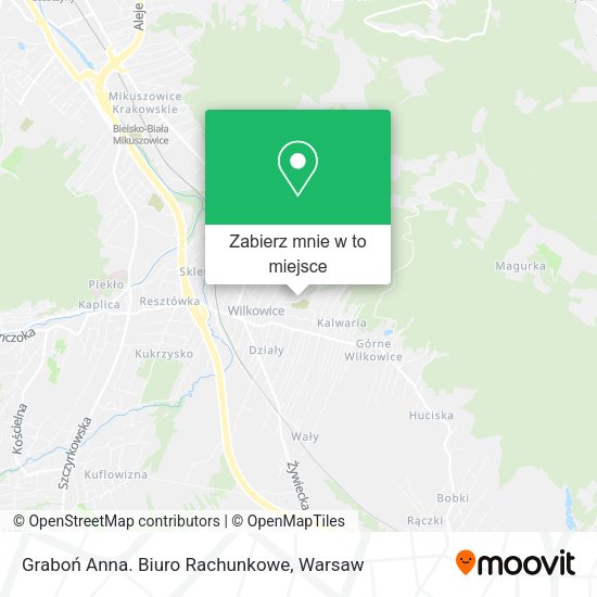 Mapa Graboń Anna. Biuro Rachunkowe