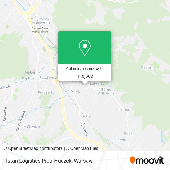 Mapa Istari Logistics Piotr Huczek