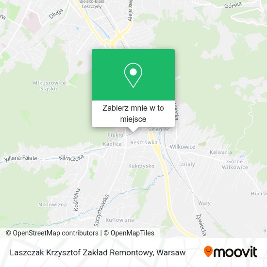 Mapa Laszczak Krzysztof Zakład Remontowy