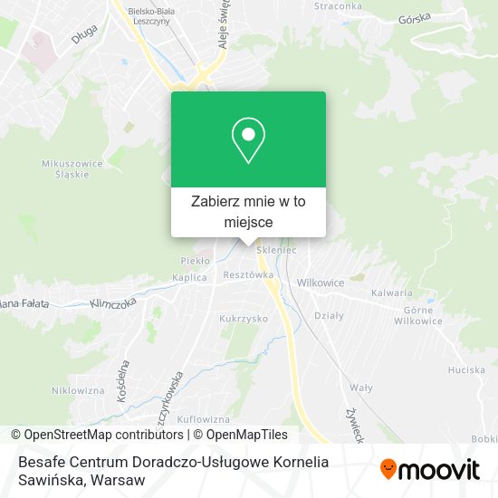 Mapa Besafe Centrum Doradczo-Usługowe Kornelia Sawińska