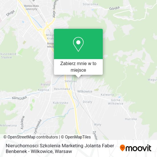 Mapa Nieruchomosci Szkolenia Marketing Jolanta Faber Benbenek - Wilkowice