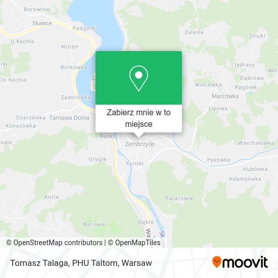 Mapa Tomasz Talaga, PHU Taltom