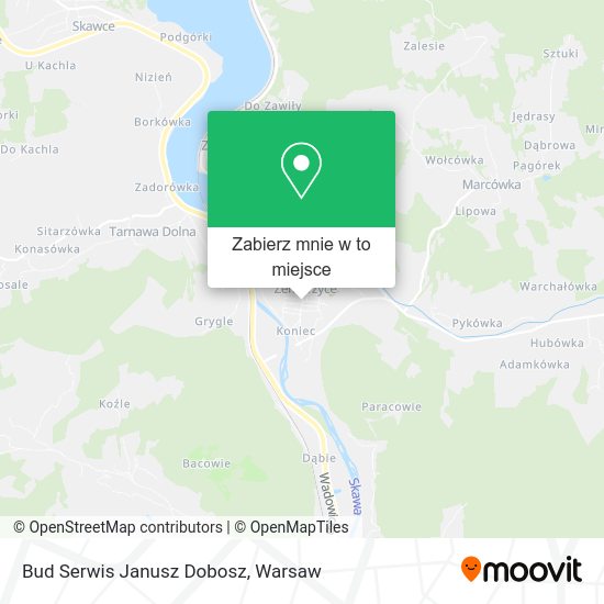 Mapa Bud Serwis Janusz Dobosz