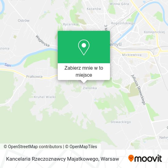 Mapa Kancelaria Rzeczoznawcy Majatkowego