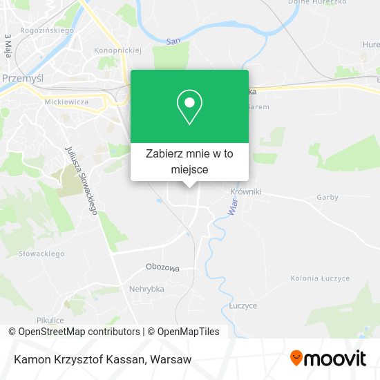 Mapa Kamon Krzysztof Kassan