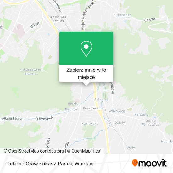 Mapa Dekoria Graw Łukasz Panek