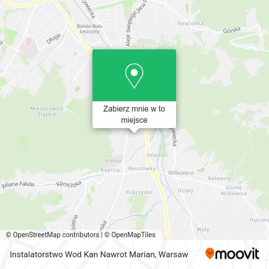 Mapa Instalatorstwo Wod Kan Nawrot Marian