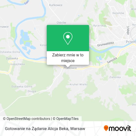 Mapa Gotowanie na Żądanie Alicja Beka