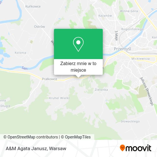 Mapa A&M Agata Janusz