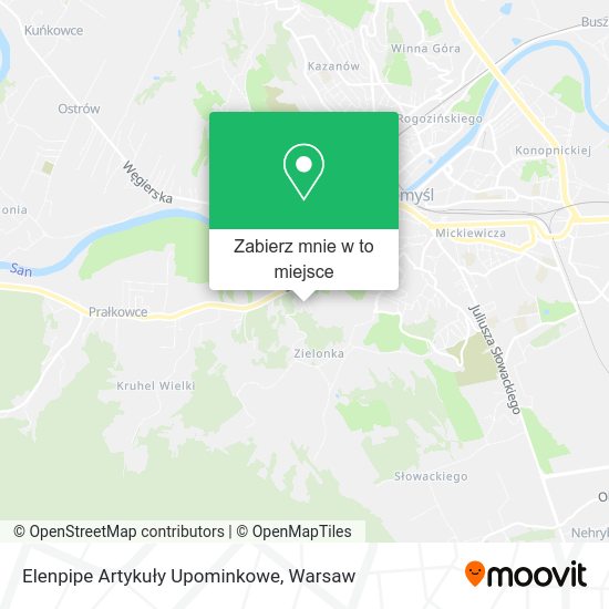 Mapa Elenpipe Artykuły Upominkowe