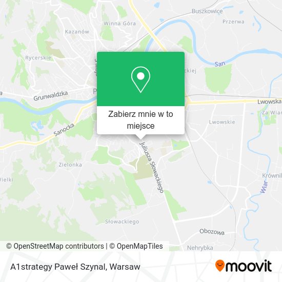 Mapa A1strategy Paweł Szynal