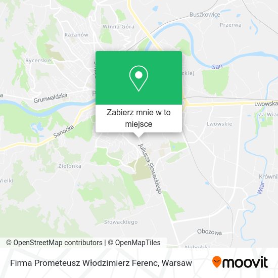 Mapa Firma Prometeusz Włodzimierz Ferenc