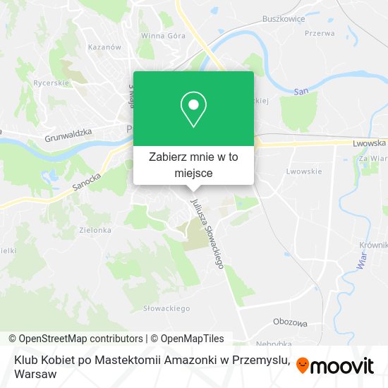 Mapa Klub Kobiet po Mastektomii Amazonki w Przemyslu