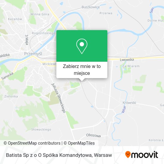 Mapa Batista Sp z o O Spólka Komandytowa