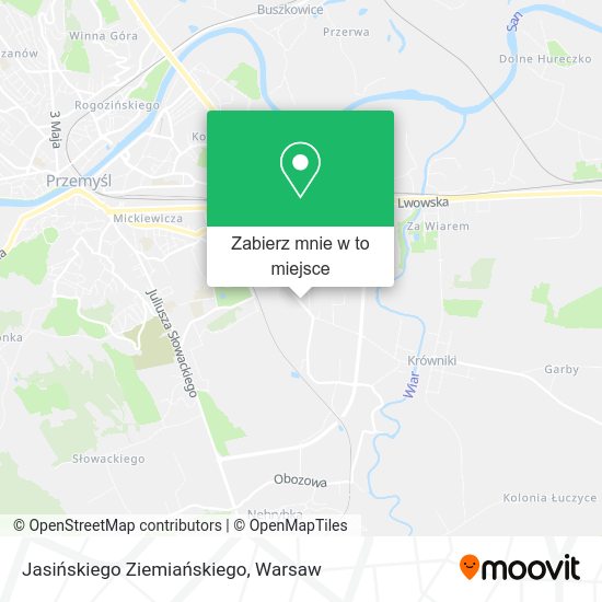 Mapa Jasińskiego Ziemiańskiego