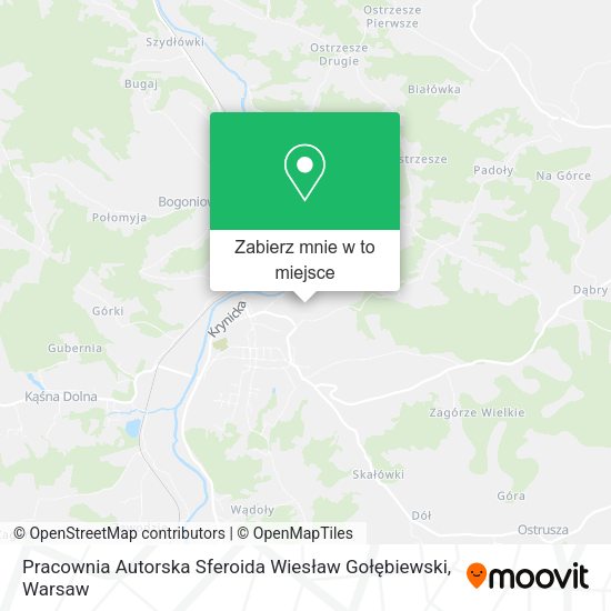 Mapa Pracownia Autorska Sferoida Wiesław Gołębiewski