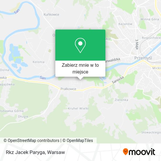 Mapa Rkz Jacek Paryga