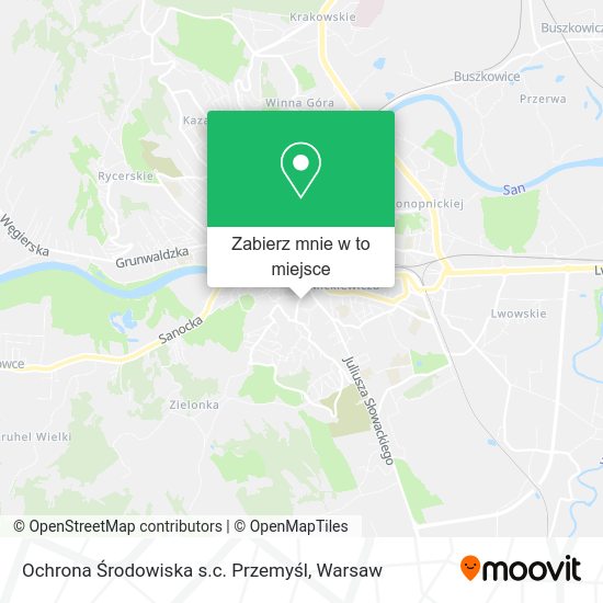 Mapa Ochrona Środowiska s.c. Przemyśl