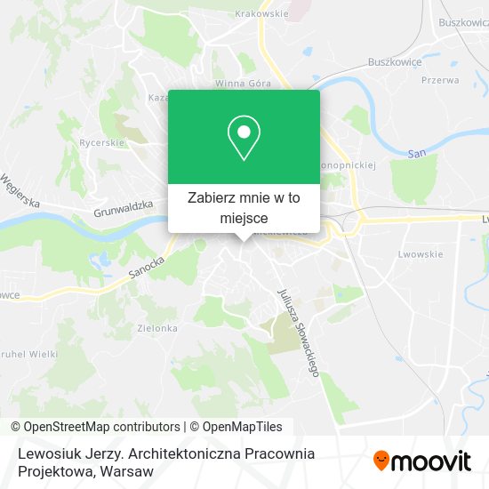 Mapa Lewosiuk Jerzy. Architektoniczna Pracownia Projektowa