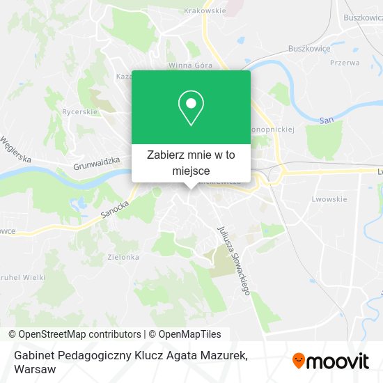 Mapa Gabinet Pedagogiczny Klucz Agata Mazurek