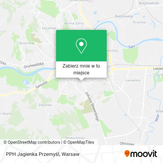 Mapa PPH Jagienka Przemyśl