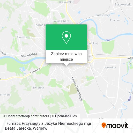 Mapa Tłumacz Przysięgły z Języka Niemieckiego mgr Beata Jarecka