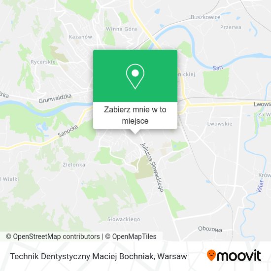 Mapa Technik Dentystyczny Maciej Bochniak