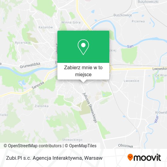 Mapa Zubi.Pl s.c. Agencja Interaktywna