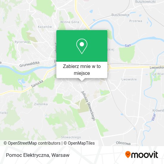 Mapa Pomoc Elektryczna