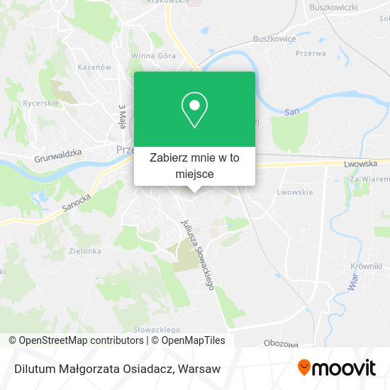 Mapa Dilutum Małgorzata Osiadacz