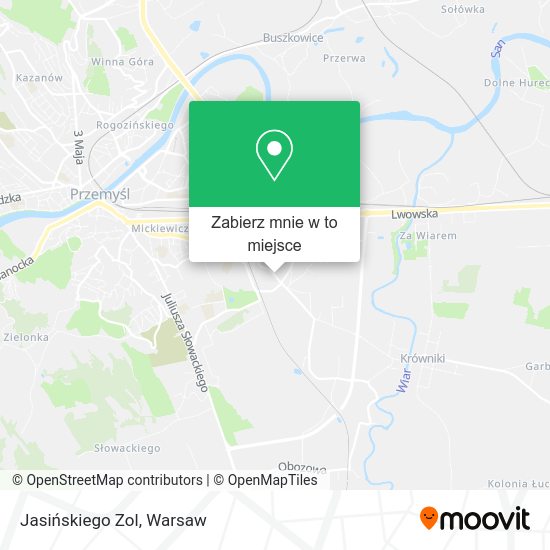 Mapa Jasińskiego Zol