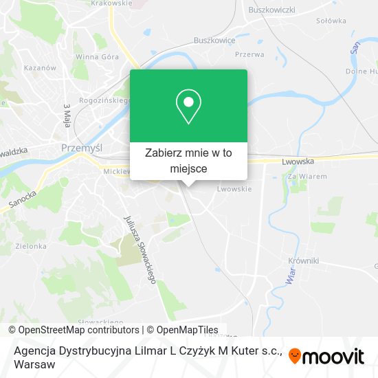 Mapa Agencja Dystrybucyjna Lilmar L Czyżyk M Kuter s.c.