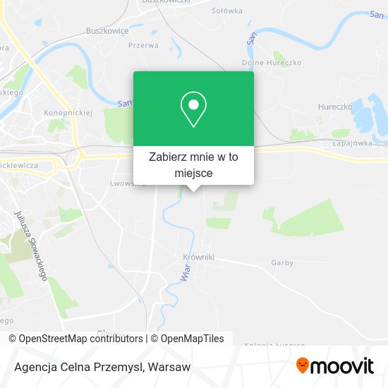 Mapa Agencja Celna Przemysl