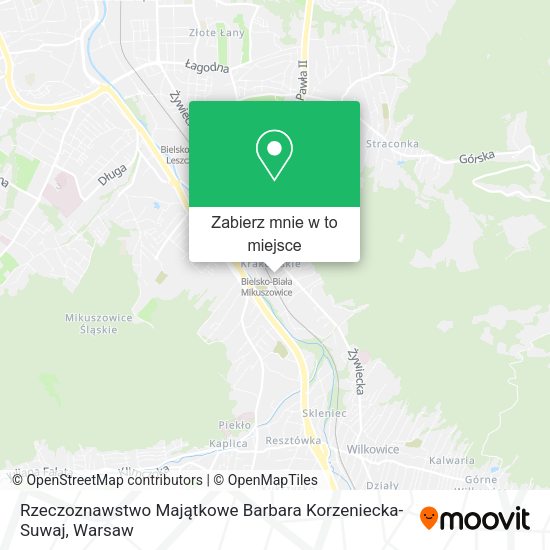 Mapa Rzeczoznawstwo Majątkowe Barbara Korzeniecka-Suwaj