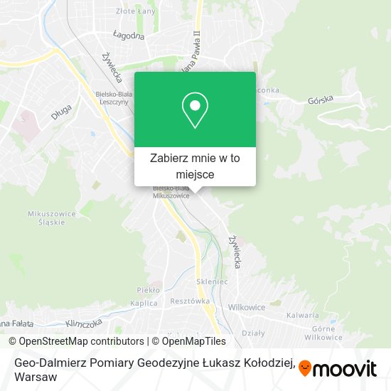 Mapa Geo-Dalmierz Pomiary Geodezyjne Łukasz Kołodziej