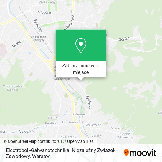 Mapa Electropoli-Galwanotechnika. Niezależny Związek Zawodowy