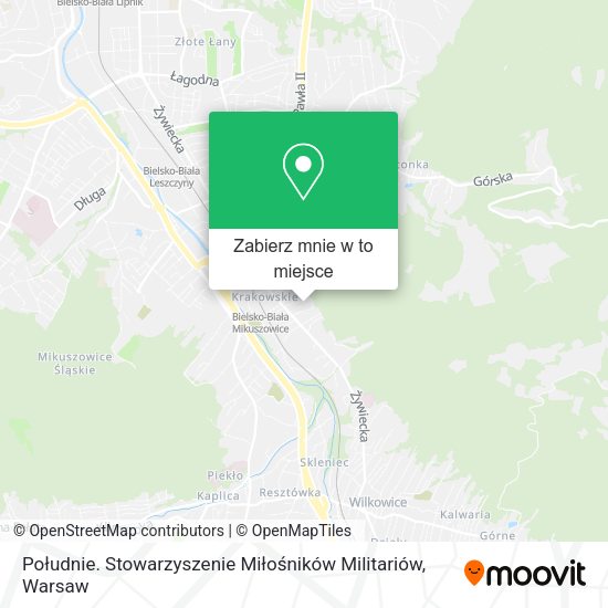 Mapa Południe. Stowarzyszenie Miłośników Militariów