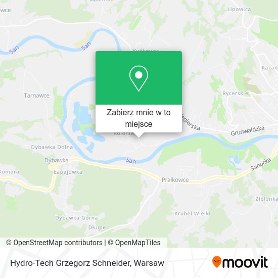 Mapa Hydro-Tech Grzegorz Schneider