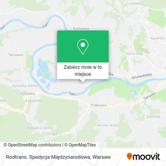 Mapa Rodtrans. Spedycja Międzynarodowa