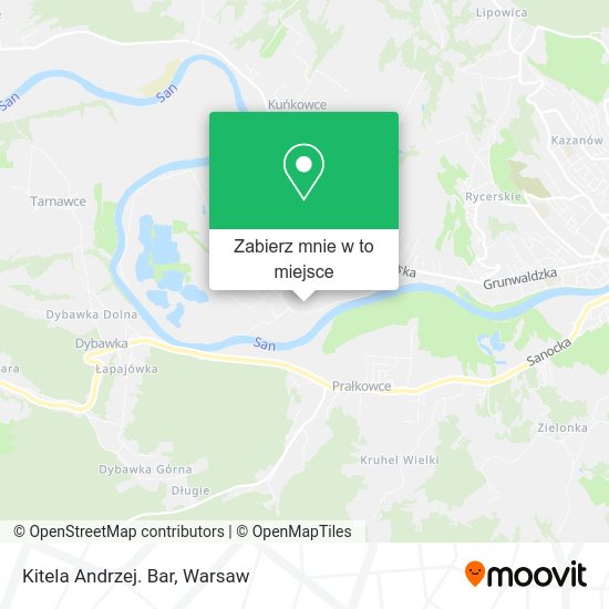 Mapa Kitela Andrzej. Bar