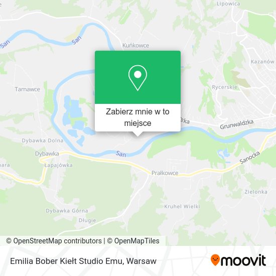 Mapa Emilia Bober Kiełt Studio Emu