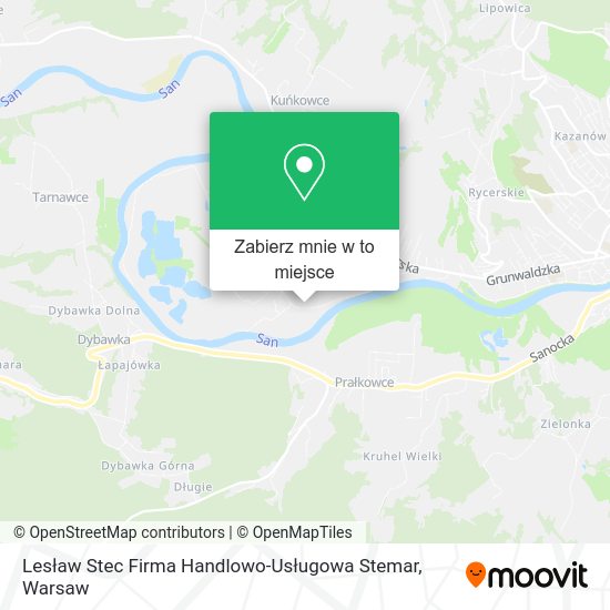 Mapa Lesław Stec Firma Handlowo-Usługowa Stemar