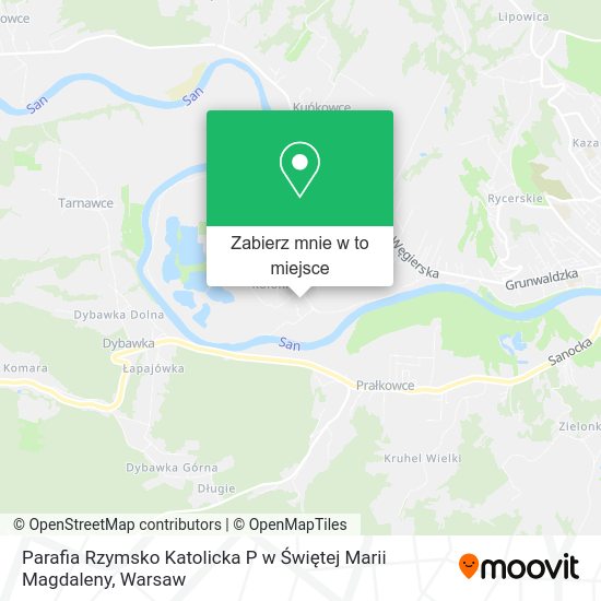 Mapa Parafia Rzymsko Katolicka P w Świętej Marii Magdaleny