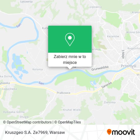 Mapa Kruszgeo S.A. Ze7969