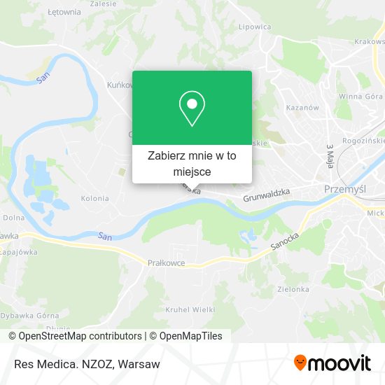 Mapa Res Medica. NZOZ