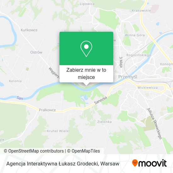 Mapa Agencja Interaktywna Łukasz Grodecki