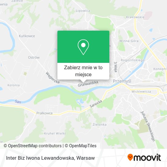 Mapa Inter Biz Iwona Lewandowska