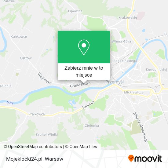 Mapa Mojeklocki24.pl