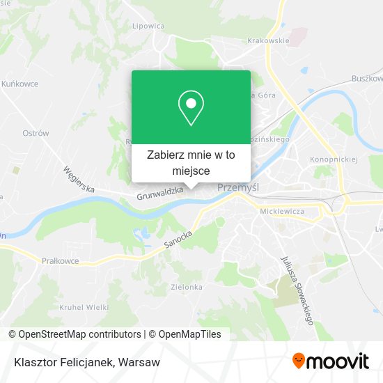 Mapa Klasztor Felicjanek