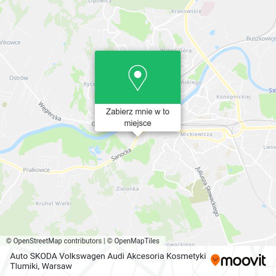 Mapa Auto SKODA Volkswagen Audi Akcesoria Kosmetyki Tlumiki